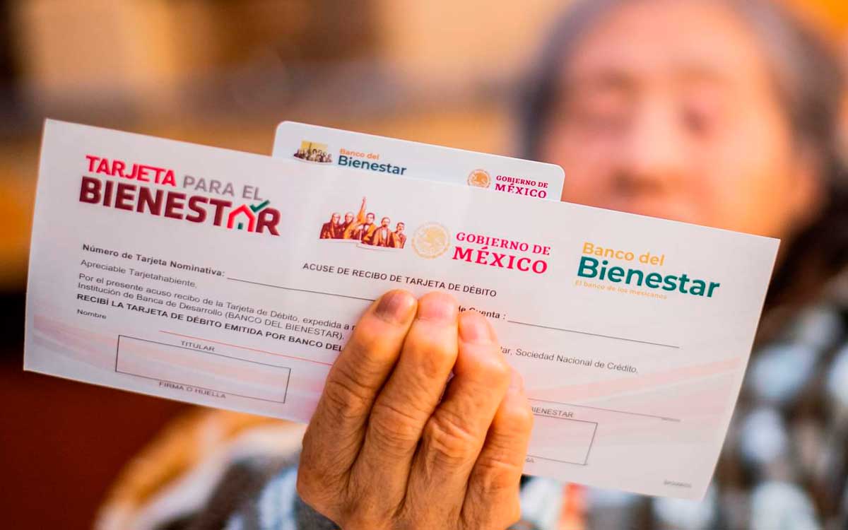 beneficiaria del pago de la pension bienestar 2022