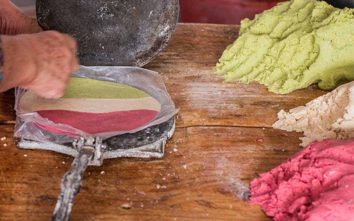 de que son las tortillas tricolor de toluca