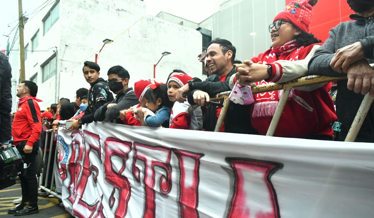 lonas para apoyar al Toluca fc