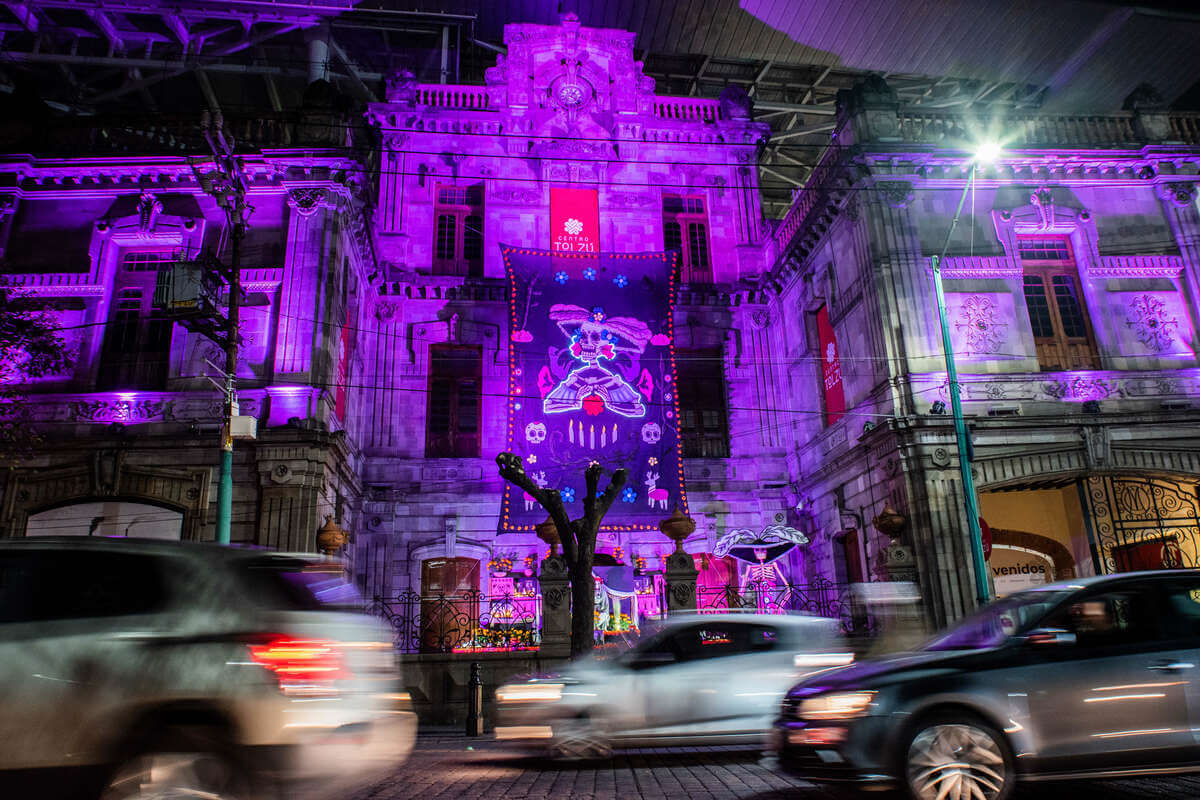 imagen de entrada de centro tolzú que dio a conocer actividades