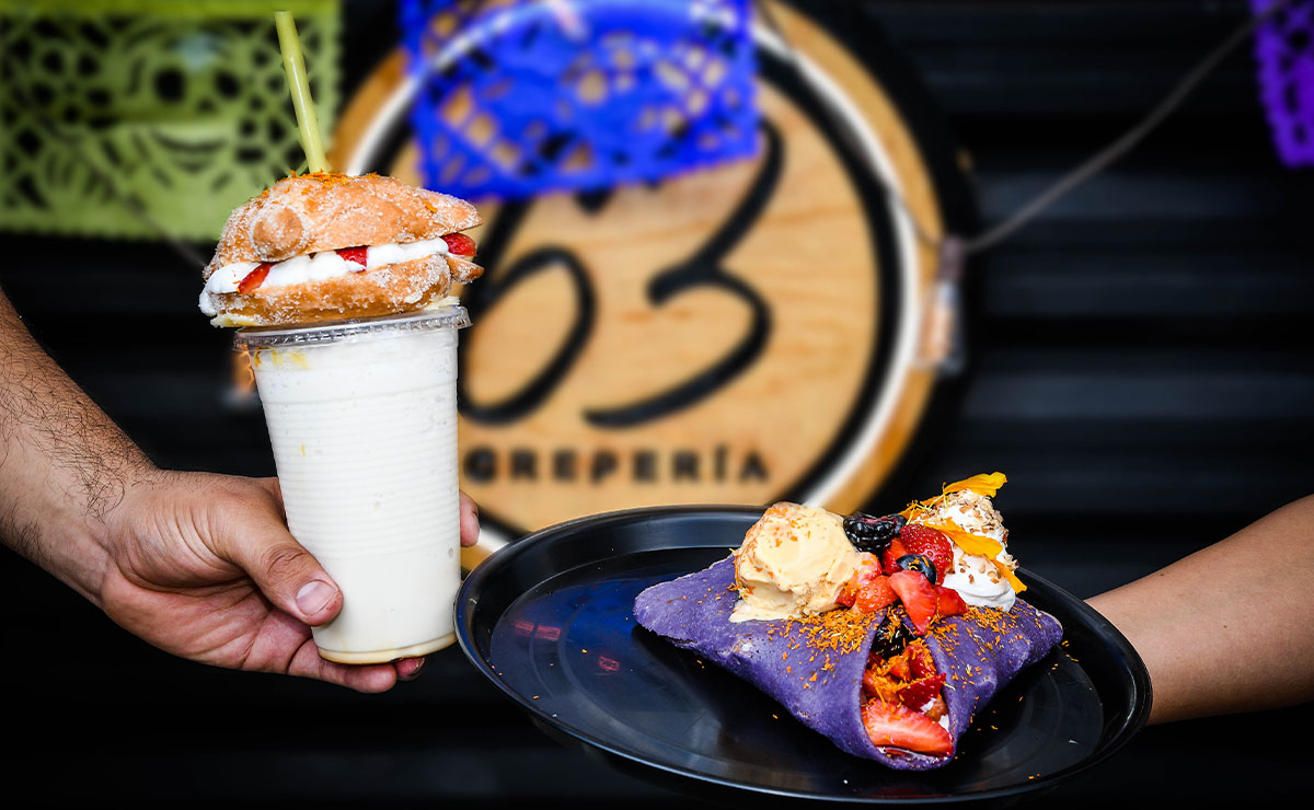 La Crepería 63 lugar donde venden combo de pan de muerto en Toluca