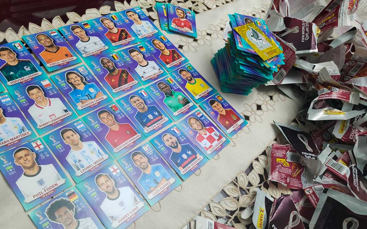 intercambio de estampas qatar 2022 en toluca