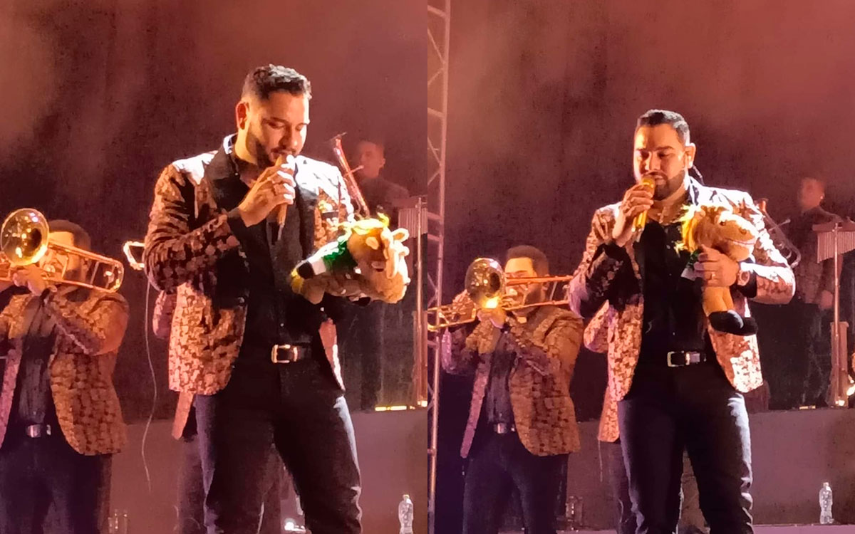 regalan kuako a banda ms en concierto de toluca