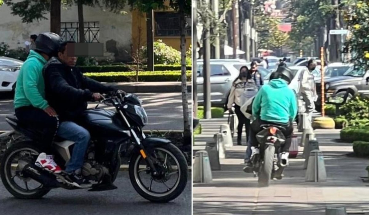 Imágenes de los motoratones en Paseo Colón