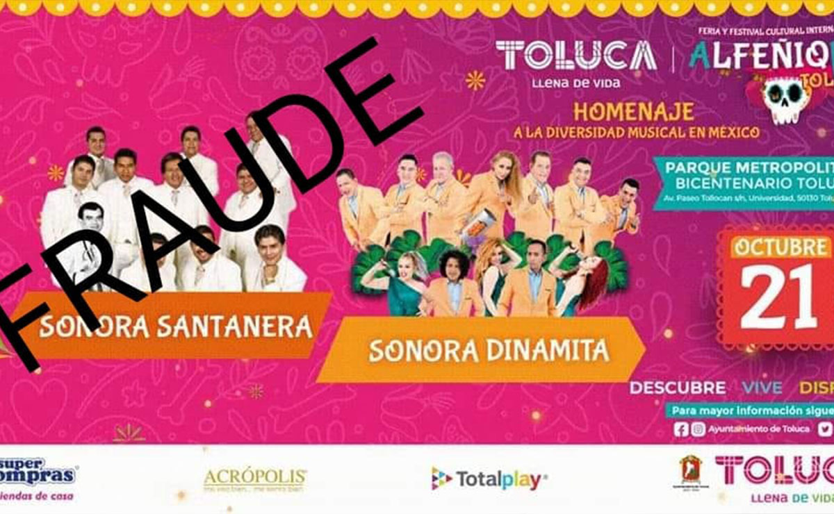 Feria del Alfeñique 2022 sonora santanera