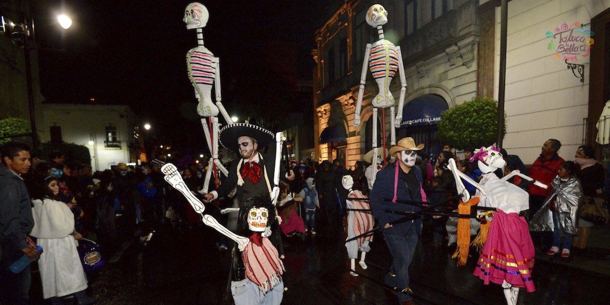¿A qué hora inicia el desfile de catrinas en Toluca 2022?