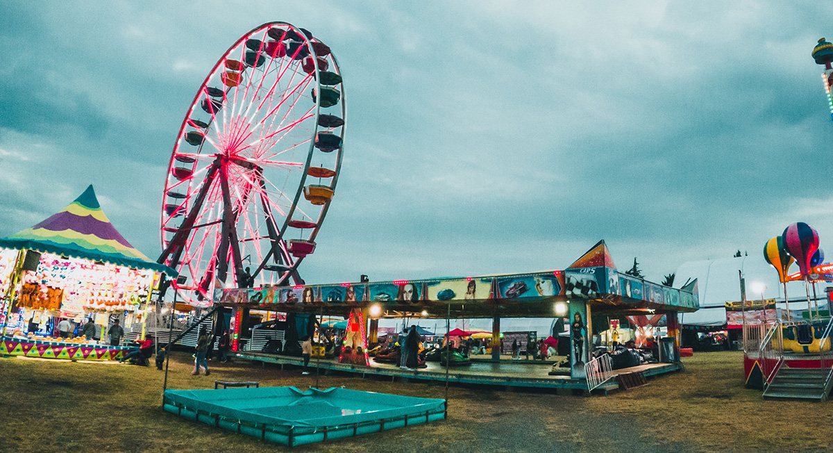 Rueda de la fortuna Feria de San Isidro Metepec