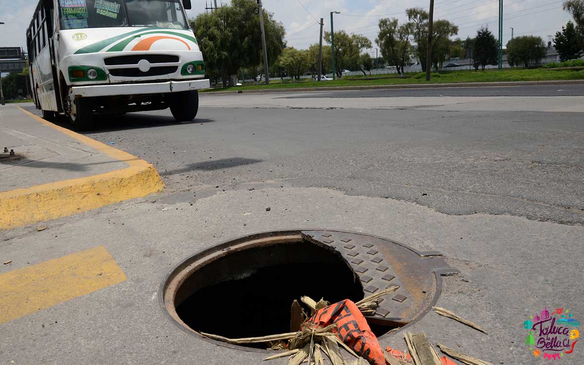 datos para reportar una coladera abierta en cdmx