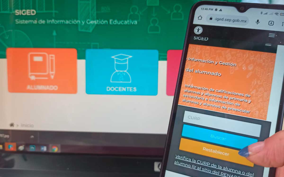 como consulto y descargo la boleta de calificaciones sep 2022 de mi hijo