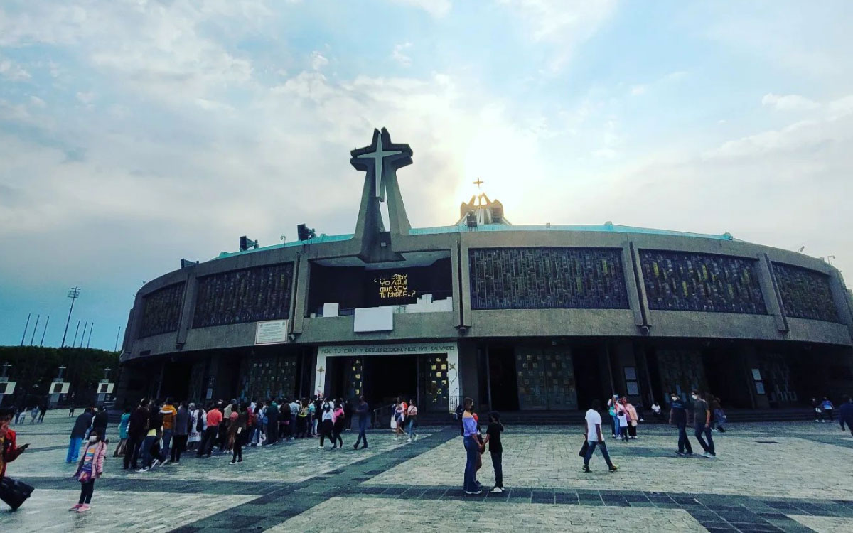 basílica de guadalupe en la ciudad de méxico