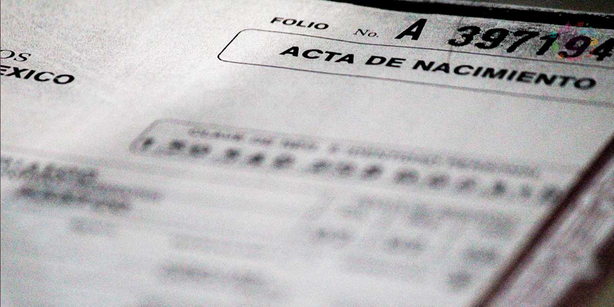 ¿Cómo obtener mi acta de nacimiento en línea?