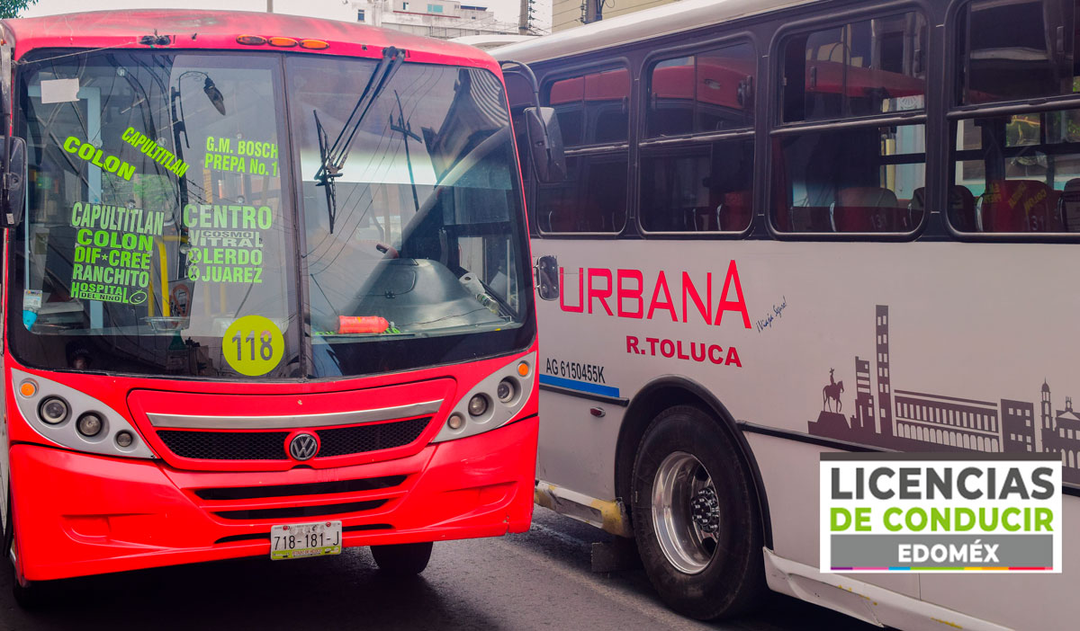 Checa tu Licencia de Conducir para Transporte Colectivo del EdoMéx; entérate cómo puedes solicitarla por primera vez o una renovación.