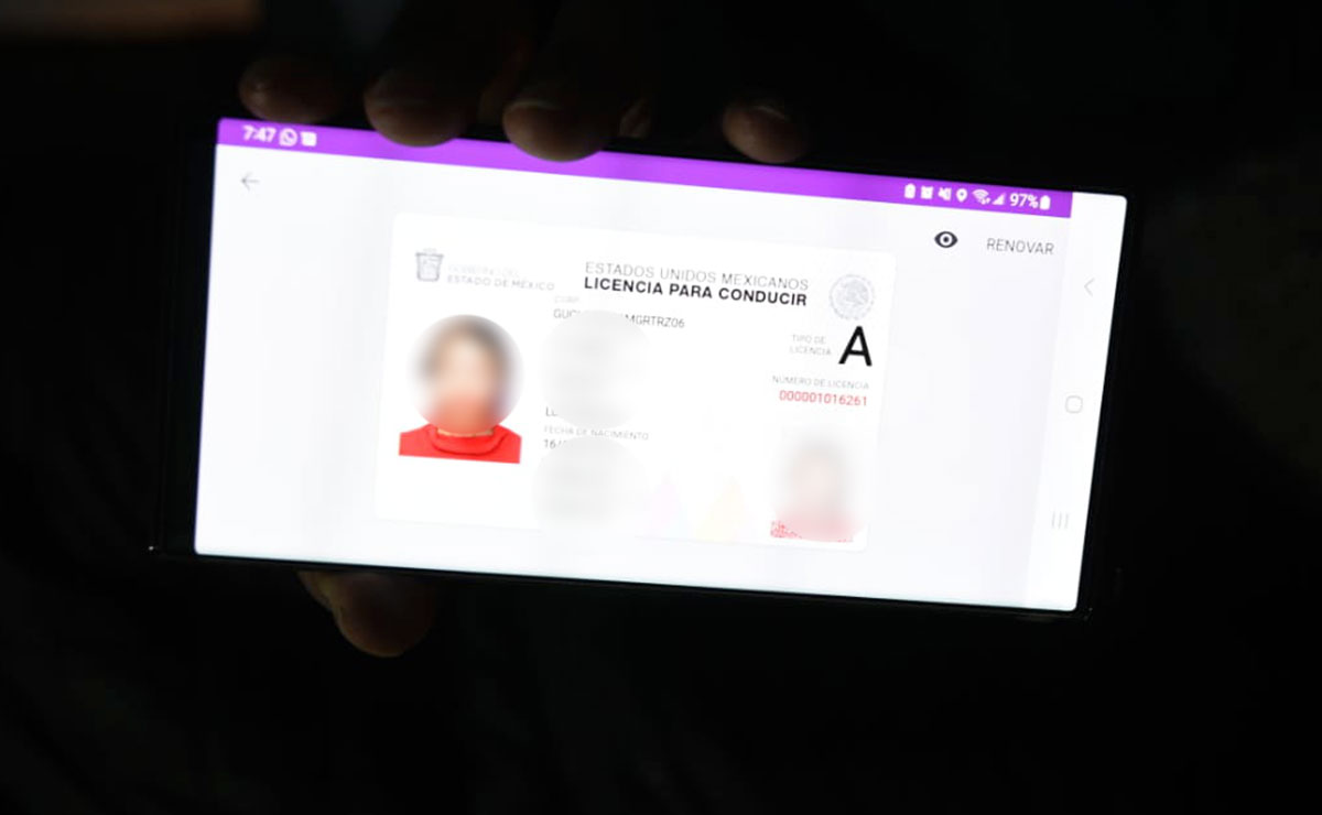 Licencia de conducir digital edomex