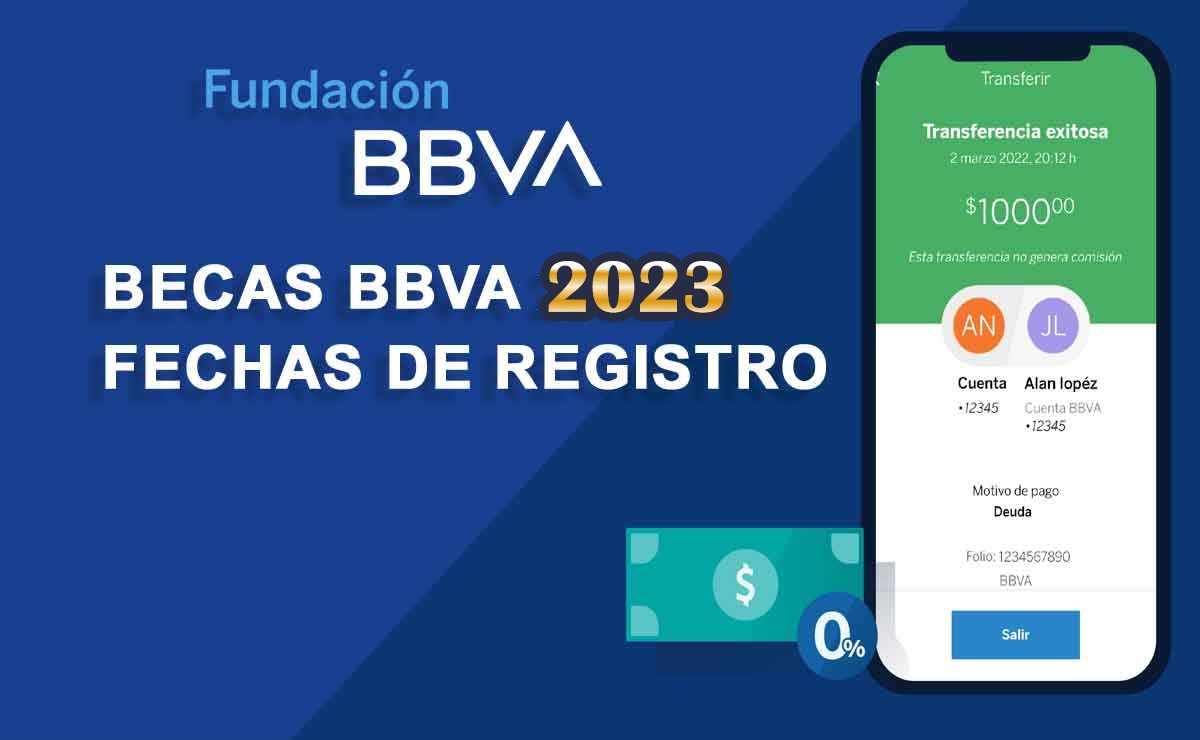 Convocatoria de la Beca BBVA 2023 de apoyo de $4,500 pesos