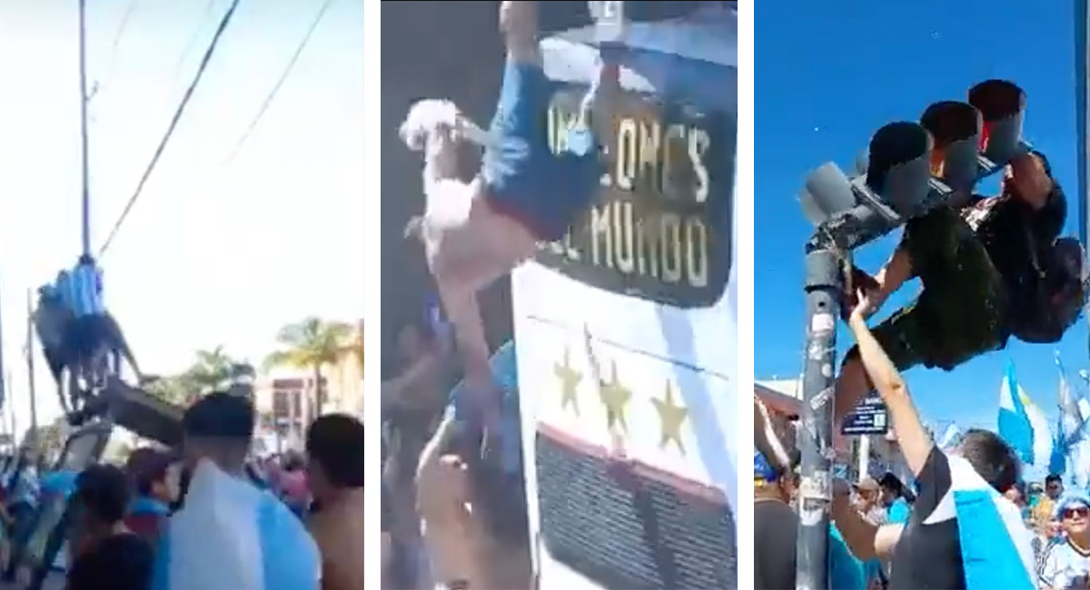 Descontrol en Argentina por los festejos de la Copa del Mundo