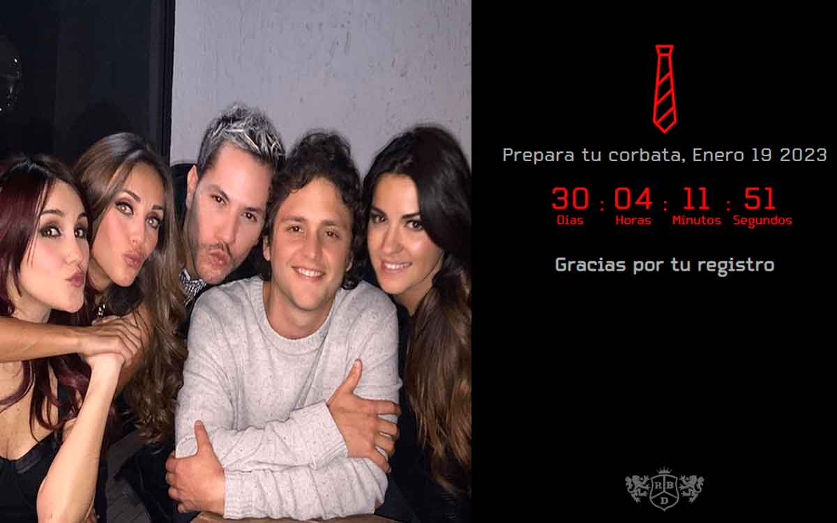 liga y plataforma de registro para concierto soy rebelde world tour 2023 de rbd