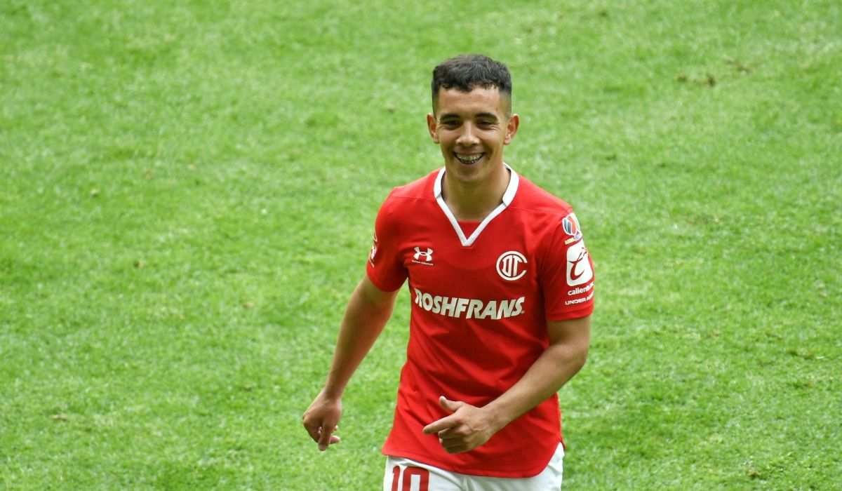 Leo Fernández jugador Toluca Fc