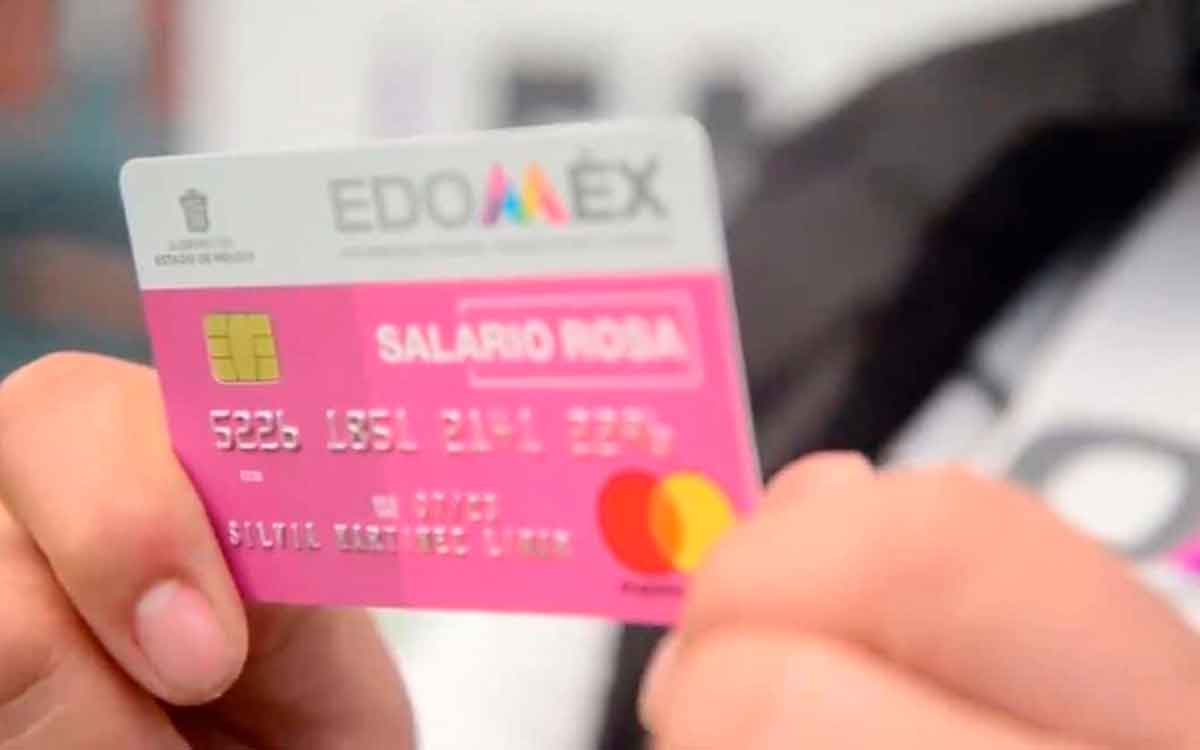 imagen de tarjeta rosa del programa salario rosa 2023