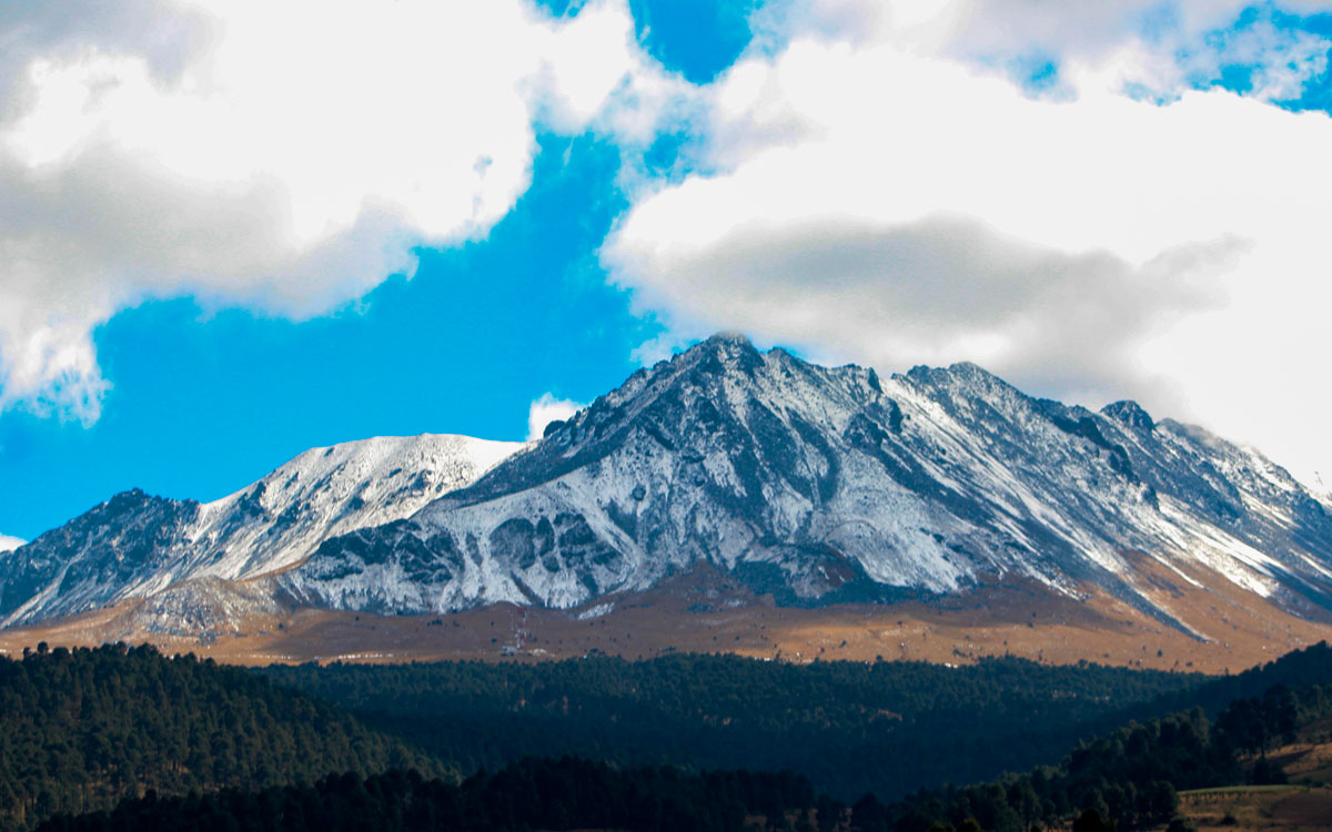 nevado de toluca en diciembre del 2022