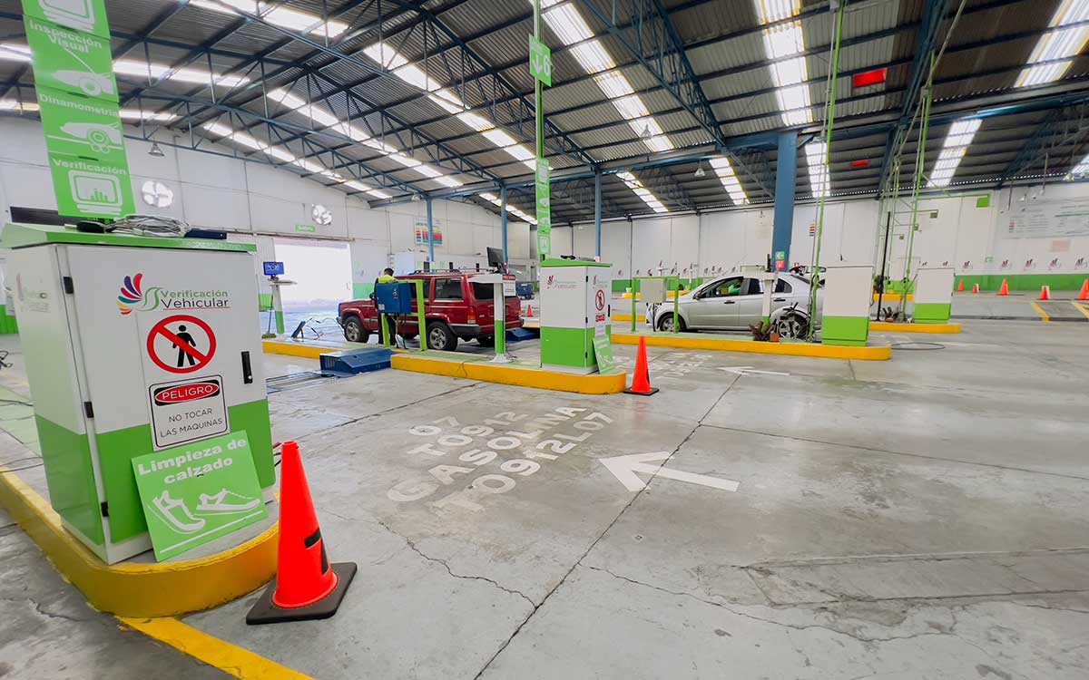 precio de la verificacion edomex 2022 de engomado azul