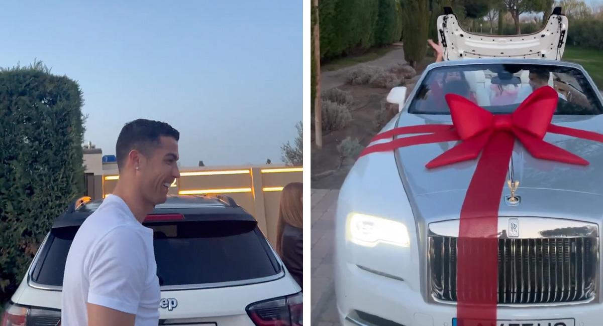 Regalo a Cristiano Ronaldo