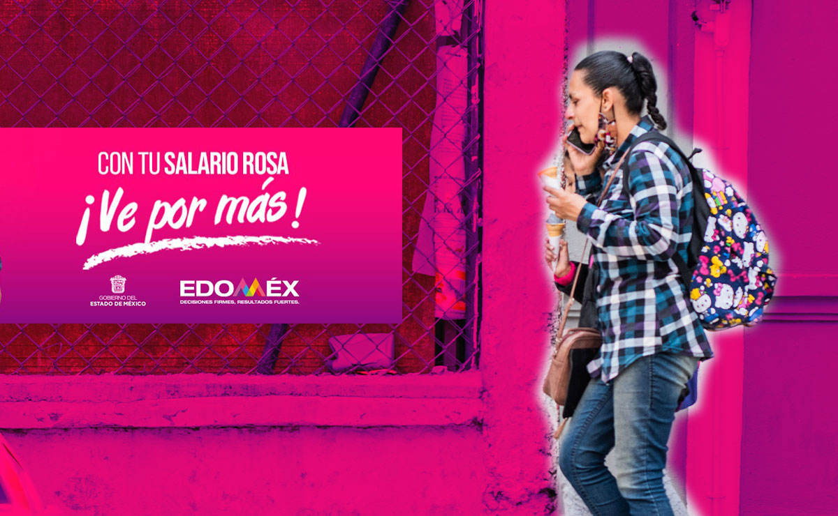 Mujer ama de casa beneficiaria del Salario Rosa 2023