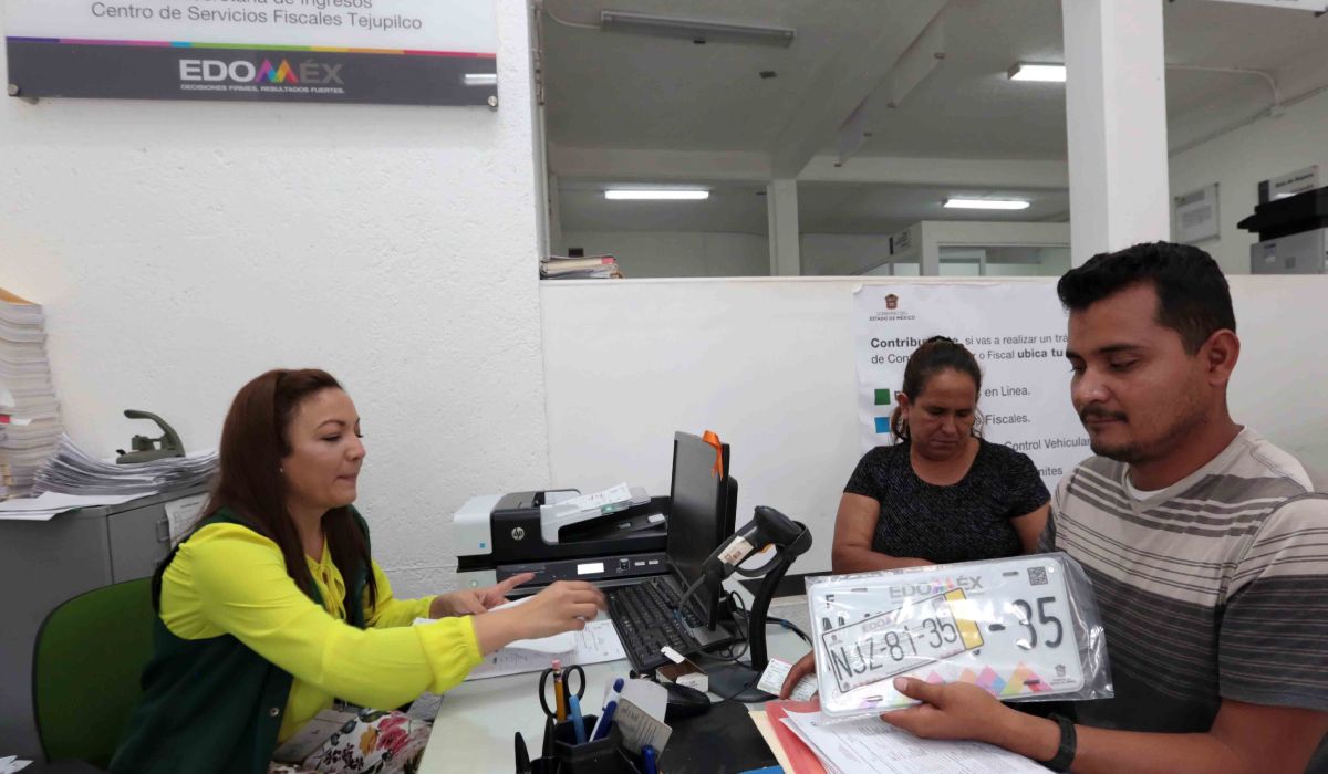 Trámite del cambio de placas EdoMéx 2023