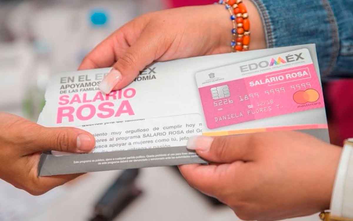 entrega de tarjeta rosa 2023 por salario rosa 2023