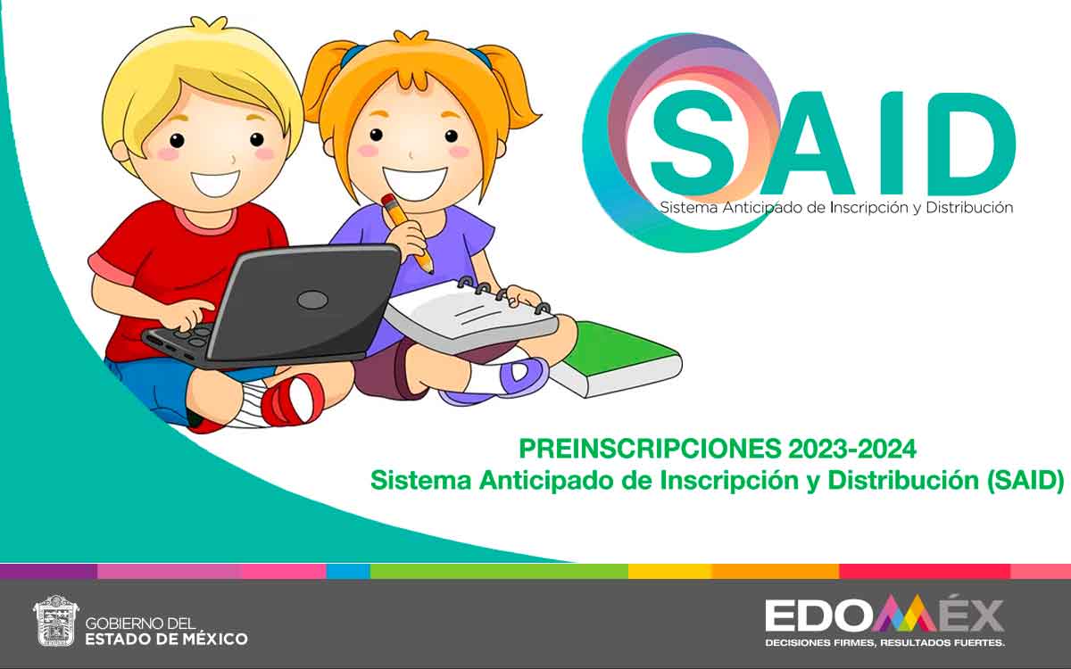 fecha de la convocatoria said 2023 para preinscripciones edomex