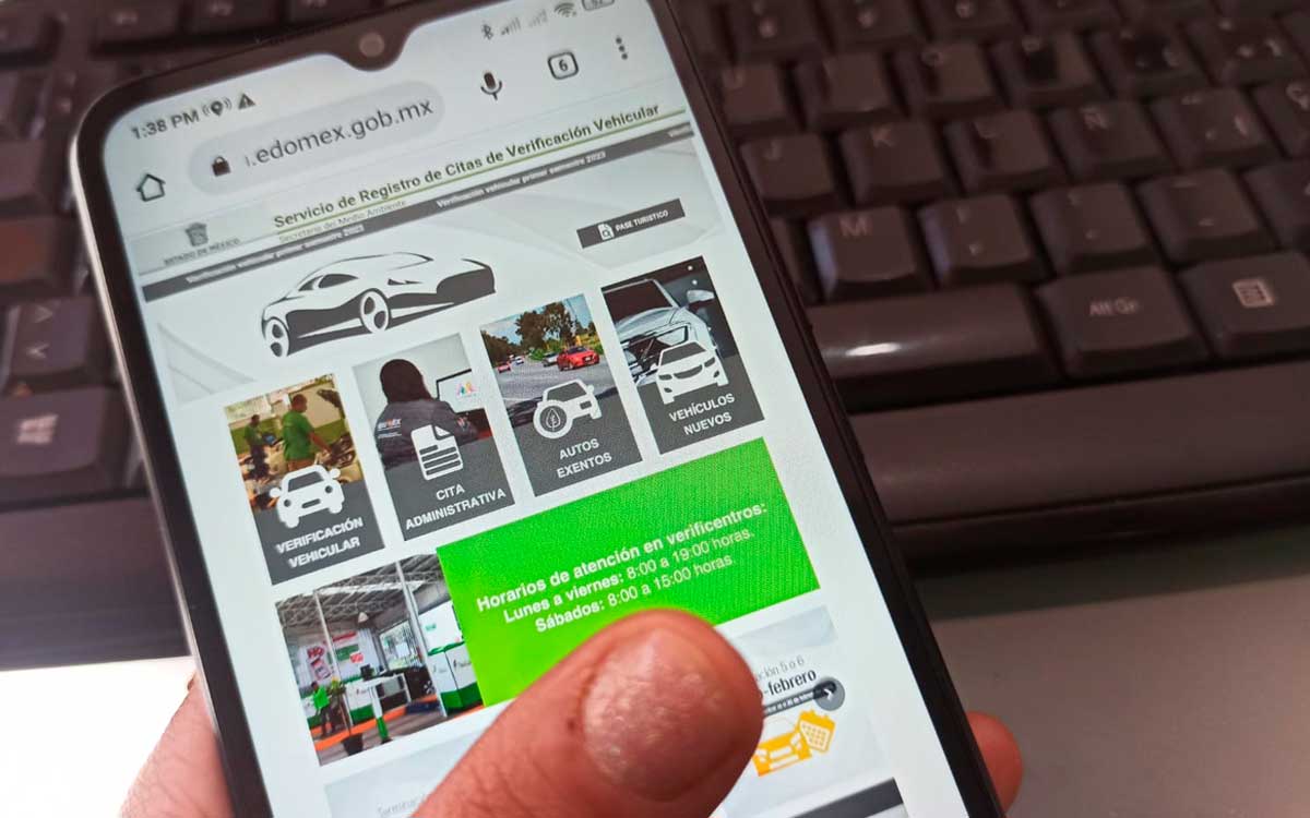 pagina oficial y digital para agendar cita de verificacion edomex 2023