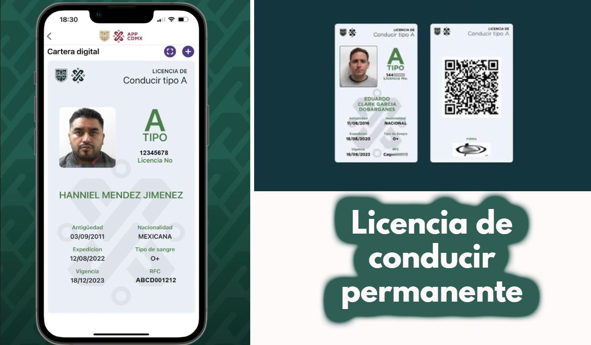 Composición licencia permanente