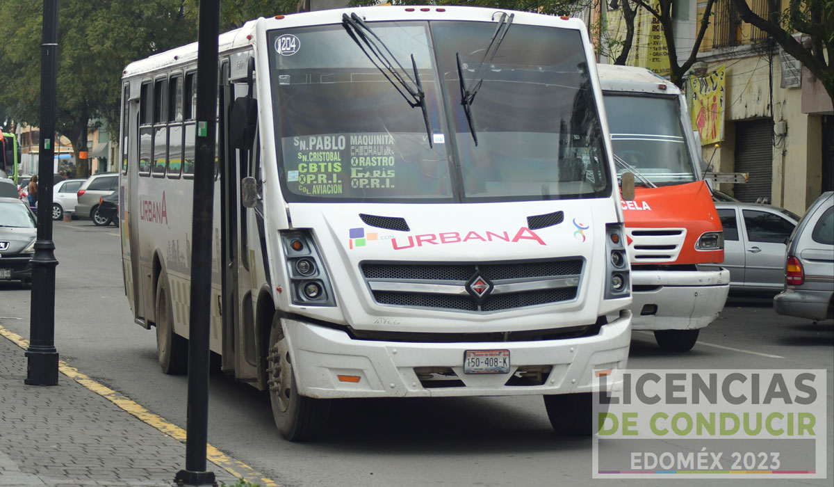 ¿Necesitas tu licencia de conducir de transporte público para comenzar a trabajar? Checa los nuevos que hay en el EdoMéx para este 2023.