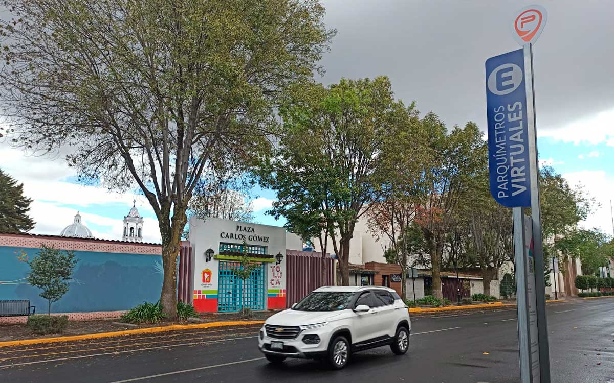 parquimetro digital toluca 2023 cerca de la alameda central