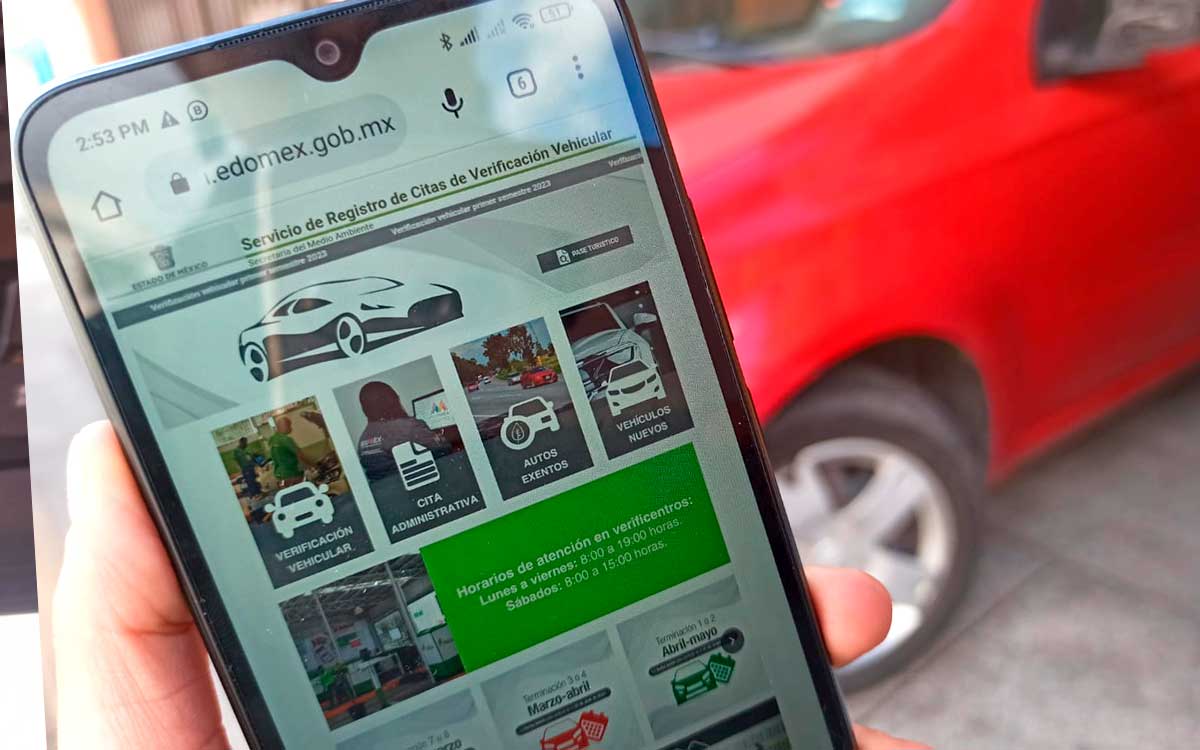 fecha y pagina para hacer cita de verificacion edomex 2023