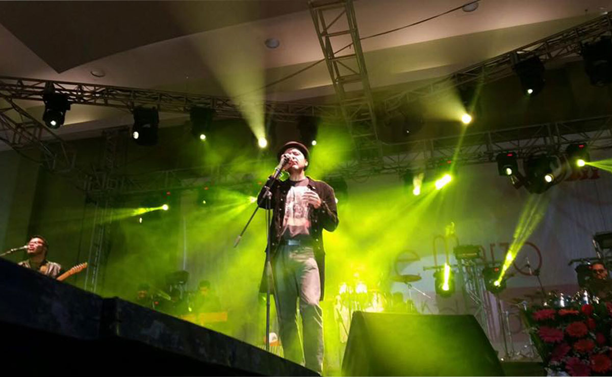 Reyli Barba en concierto en Toluca