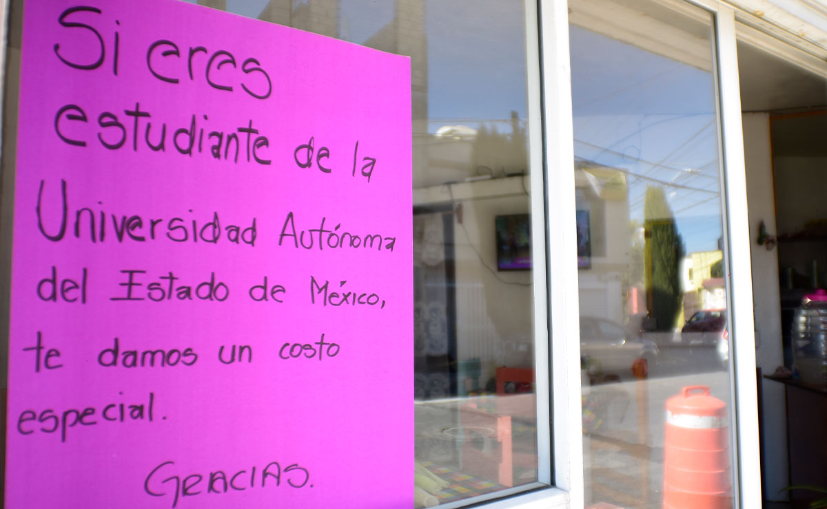 Descuentos a estudiantes de la UAEMex por ser foráneos en comedor familiar en Toluca