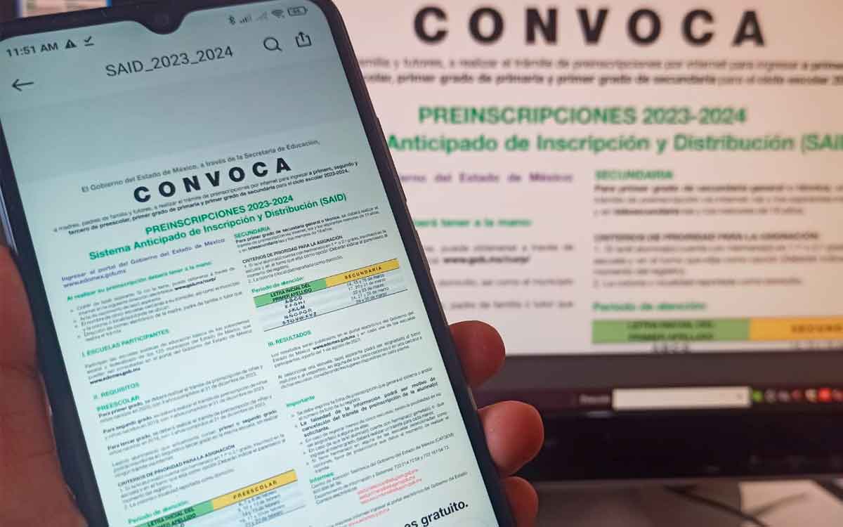 convocatoria oficial said 2023 en celular pdf