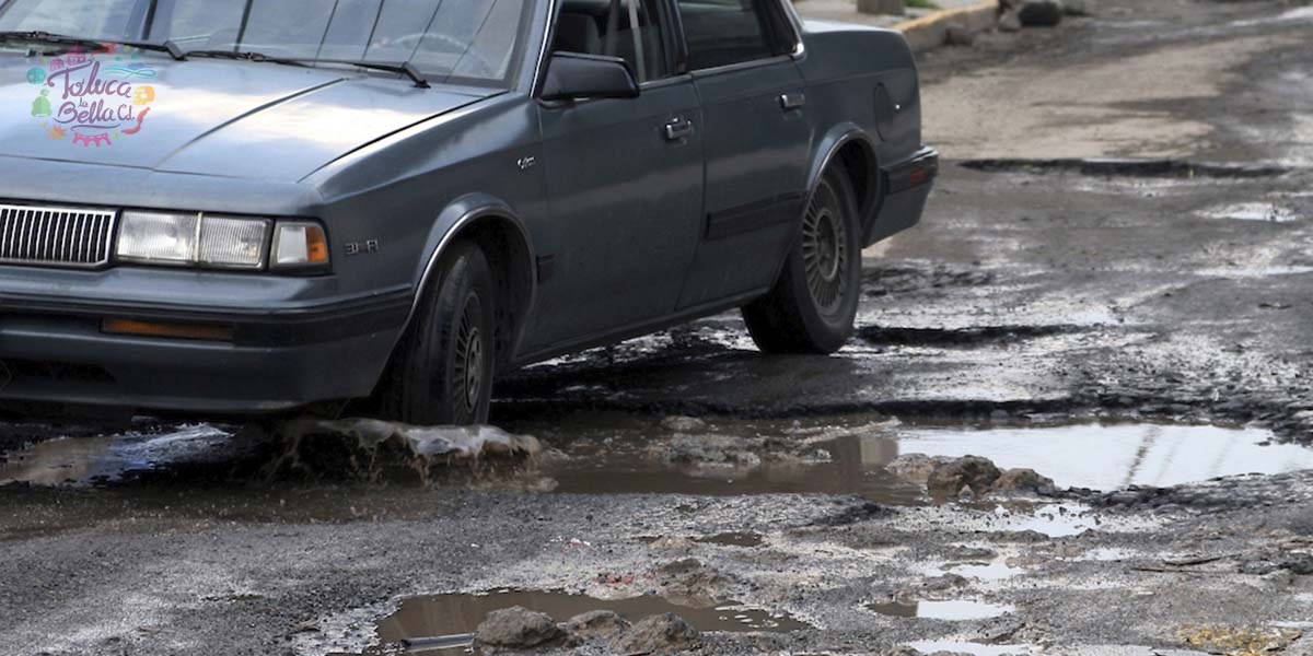 Calles de Toluca ¿Dónde puedo denunciar un bache?