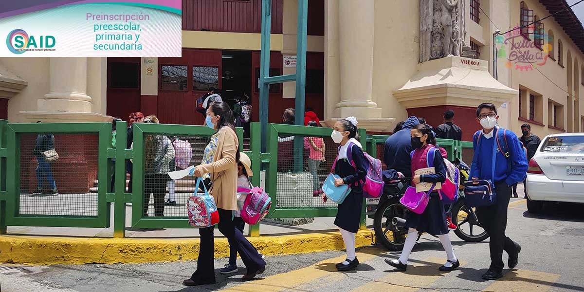 ¿Cuándo realizar las preinscripciones SAID para primaria 2023?