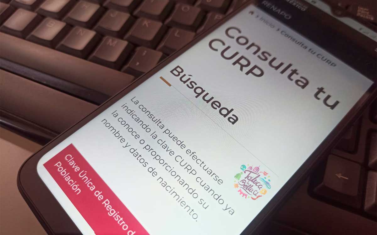 pasos para tramitar la curp certificada edomex 2023