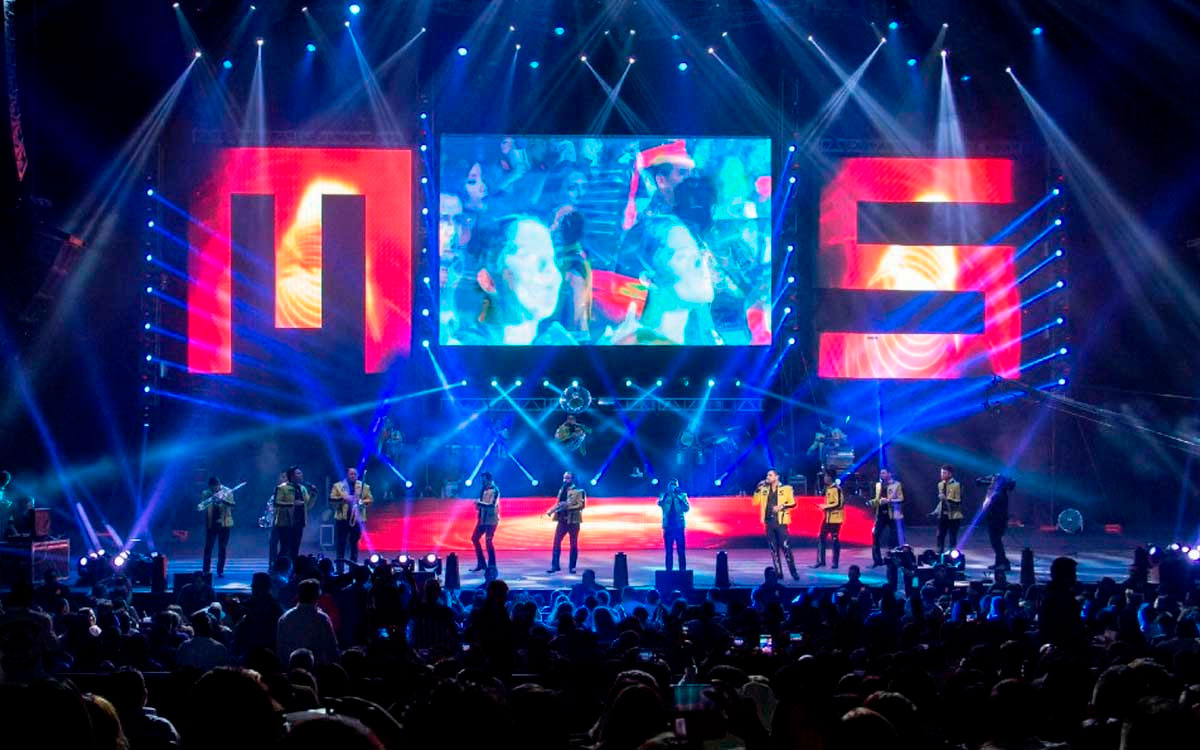 concierto Banda MS en metepec