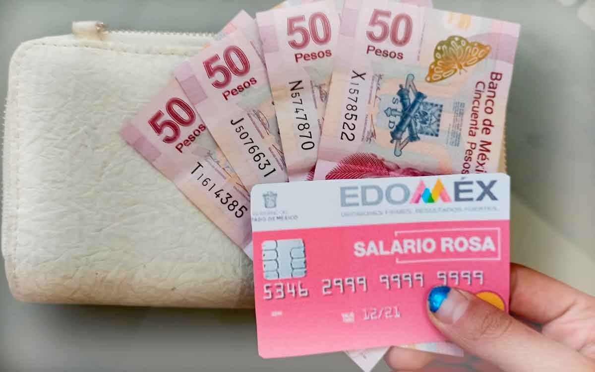 tarjeta rosa para pago de salario rosa 2023