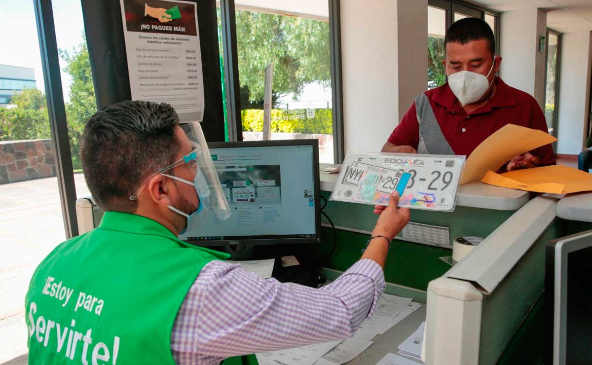 costo de la multa por conducir con placas vencidas en el estado de méxico