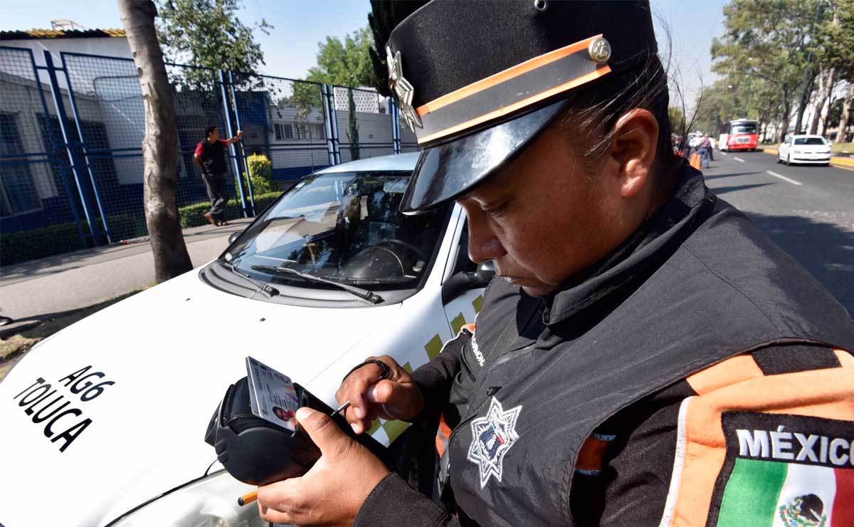 Multa por conducir sin licencia en el Estado de México