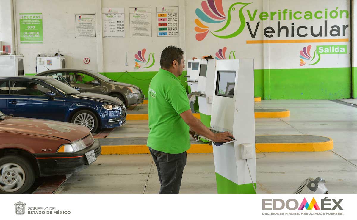 Costo de la verificación por multa extemporánea en el Edomex