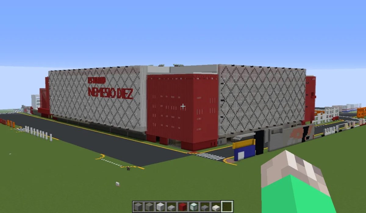 Estadio Nemesio Diez Minecraft 