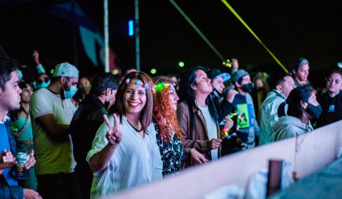 Personas asistiendo a los eventos musicales Toluca 2023