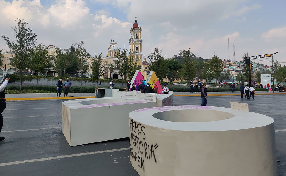 Letras del Edomex en Toluca