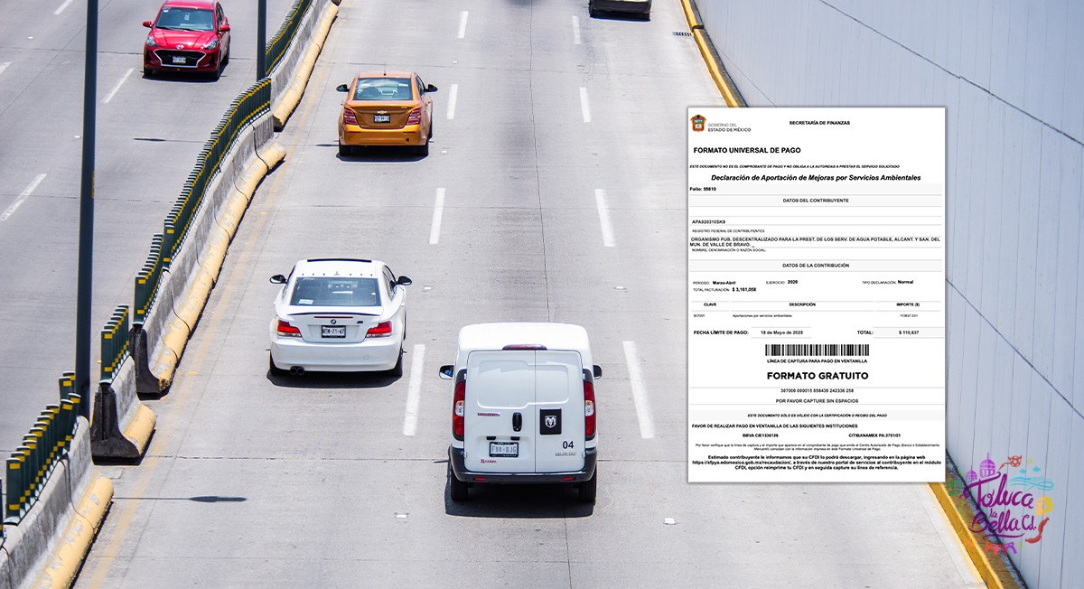 Formato Universal Pago de Tenencia Edomex 2023