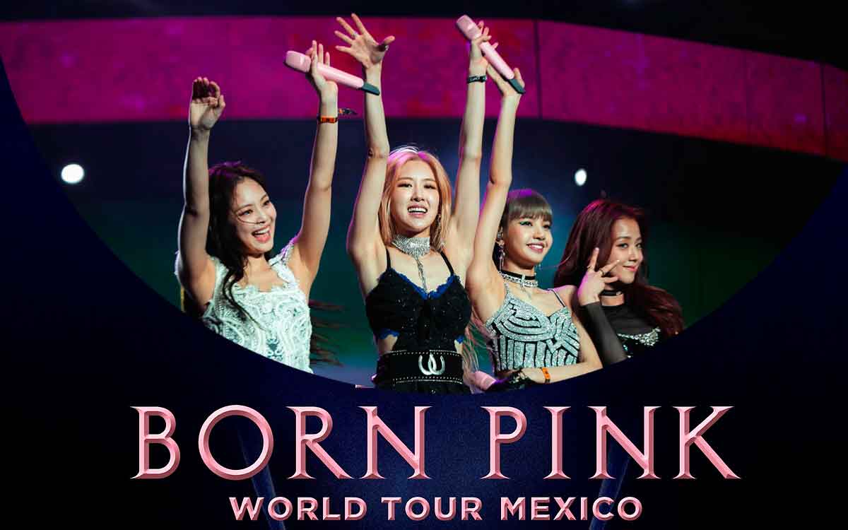 integrantes anuncian concierto de blackpink en mexico